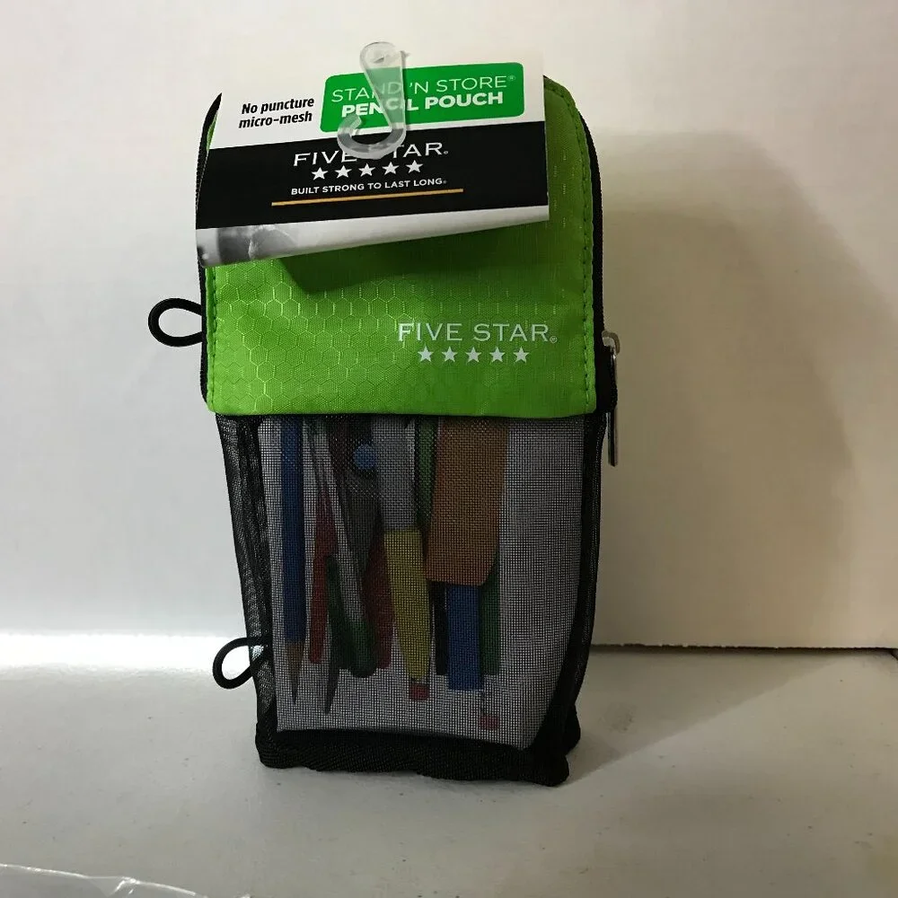 New with Tags Five-Star Pencil Pouch